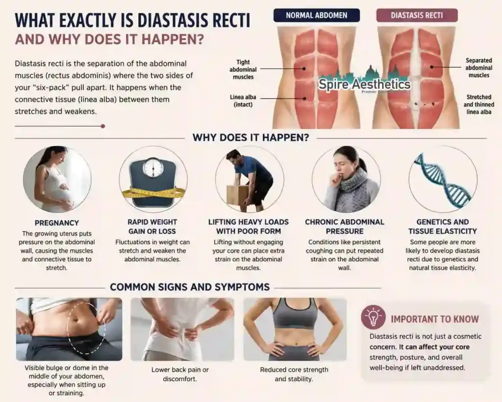 What Exactly Is Diastasis Recti and Why Does It Happen Sittingbourne?