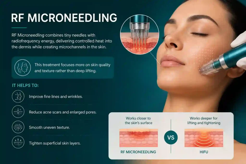What Does RF Microneedling Do That HIFU Alone Cannot Sittingbourne