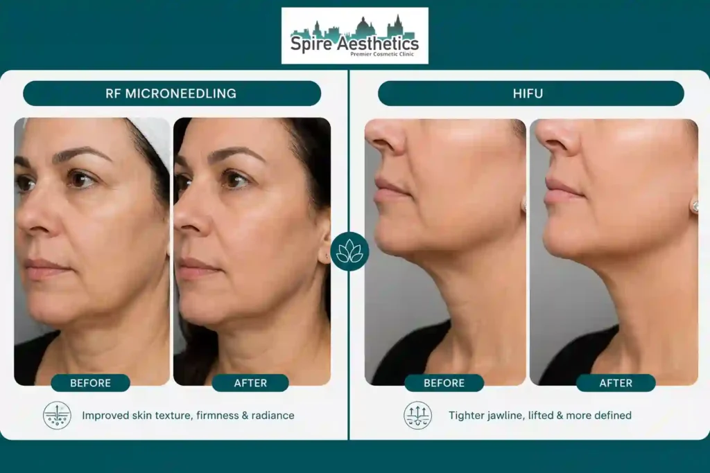 Can RF Microneedling and HIFU Be Combined Sittingbourne?