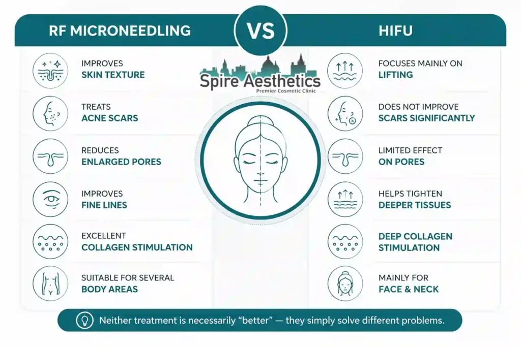 RF Microneedling vs HIFU: Which Treatment Gives Better Results Sittingbourne?
