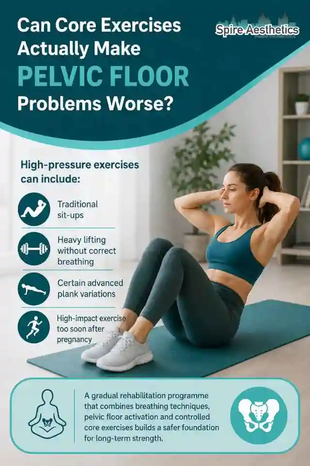 Can Strengthening Your Core Alone Actually Make Pelvic Floor Problems Worse Sittingbourne?